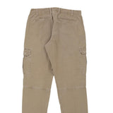 Napapijri Cargo Trousers - 33W 30L Beige Cotton