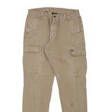Napapijri Cargo Trousers - 33W 30L Beige Cotton