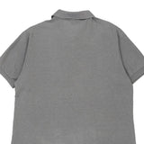 Made in France Lacoste Polo Shirt - XL Grey Cotton