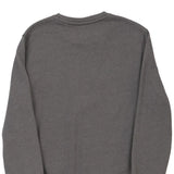 Hurley Spellout Sweatshirt - Medium Grey Cotton Blend