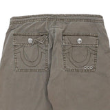 True Religion Shorts - 30W 8L Khaki Cotton