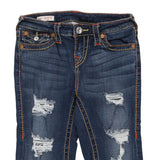 Riley True Religion Denim Shorts - 28W UK 8 Blue Cotton