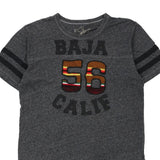 Made in USA Baja Calif True Religion T-Shirt - Medium Grey Cotton