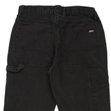 Dickies Carpenter Trousers - 31W 29L Black Cotton