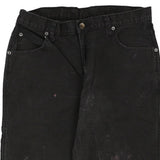 Dickies Carpenter Trousers - 31W 29L Black Cotton