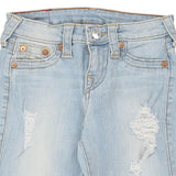 Super Skinny True Religion Jeans - 26W UK 6 Light Wash Cotton