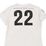 Vintage white FC Boulder Adidas Football Shirt - womens large