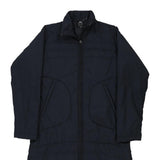 Adidas Puffer - Large Navy Polyester Blend