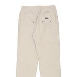 Ralph Lauren Trousers - 32W UK 14 Beige Cotton