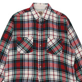 Windsor Checked Flannel Shirt - Large Multicoloured Cotton