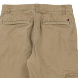 Age 12 Tommy Hilfiger Cargo Trousers - 28W 28L Beige Cotton