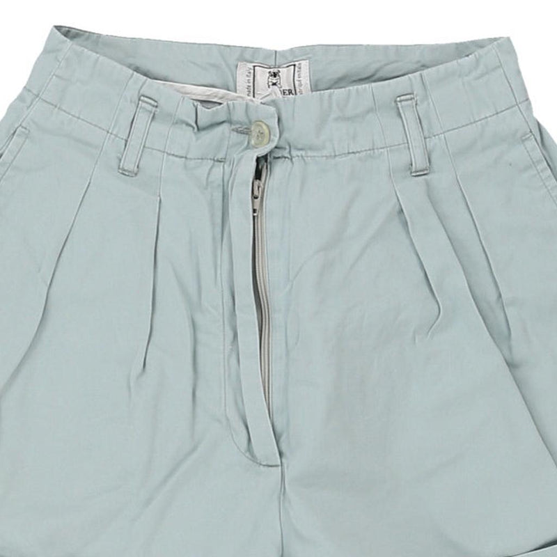 Age 12 Oliver By Valentino Shorts - 22W 2L Blue Cotton
