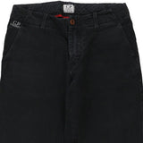Age 10 C.P. Company Trousers - 25W 24L Black Cotton