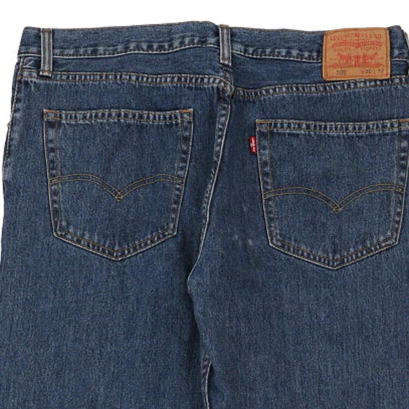 505 Levis Jeans - 36W 29L Dark Wash Cotton