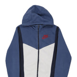 Age 10 Nike Hoodie - XL Blue Cotton Blend
