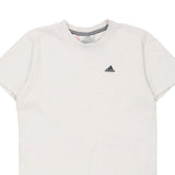 Age 14 Adidas T-Shirt - Large White Cotton