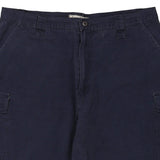 Esse Emme Cargo Shorts - 38W 10L Navy Cotton