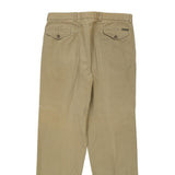 Vintage beige Burberry Trousers - mens 36" waist