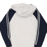 Age 11-12 Adidas Hoodie - Medium Block Colour Cotton Blend