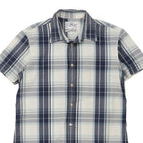 Levis Checked Short Sleeve Shirt - Medium Block Colour Cotton
