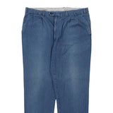 Burberry Chinos - 40W 29L Blue Cotton