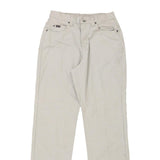 Riders Trousers - 32W 30L White Cotton