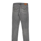 711 Levis Skinny Jeans - 28W UK 6 Grey Cotton Blend