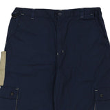 Logica Cargo Shorts - 39W 13L Navy Polyester