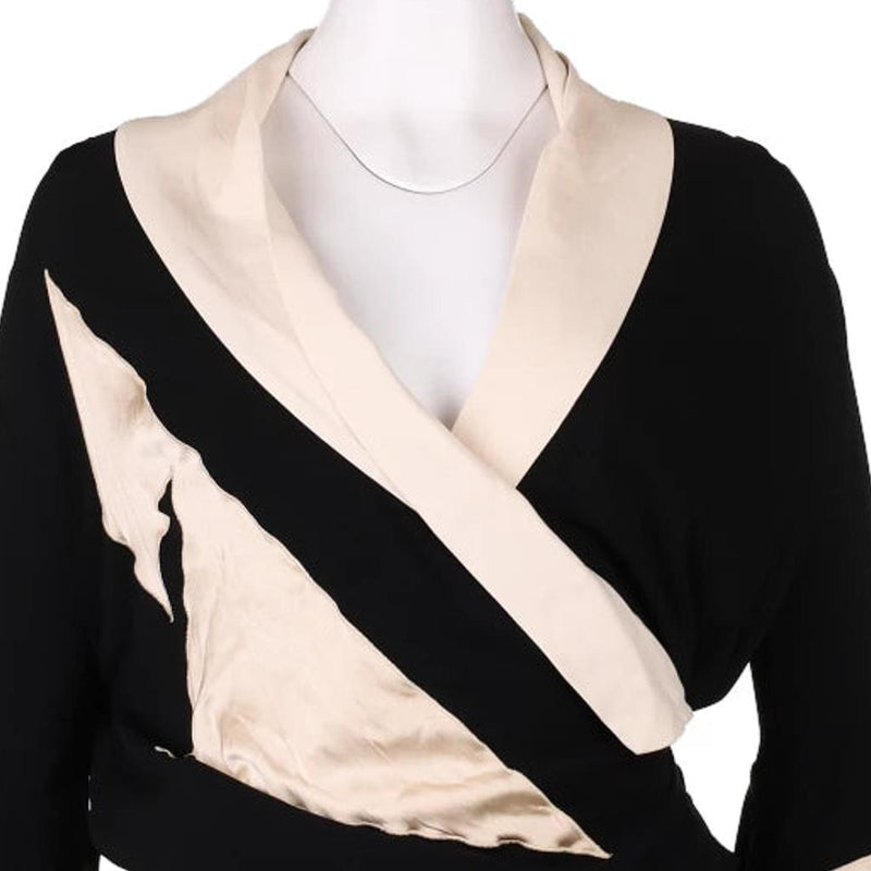 Balenciaga Blouse - Medium Black & White Viscose