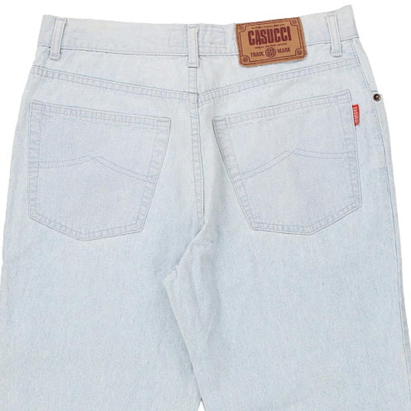 Casucci Trousers - 28W 24L Blue Cotton