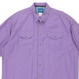 Vintage purple Wrangler Short Sleeve Shirt - mens xx-large