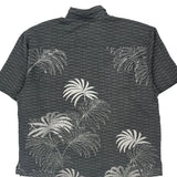 Jamaica Jaxx Floral Hawaiian Shirt - 2XL Grey Silk