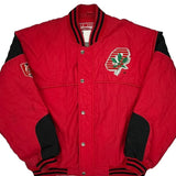 Vintage Ohio State Nutmeg College Varsity Jacket - Large Black Polyester