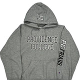 Vintage Pc Friars Champion College Hoodie - Large Grey Acrylic Blend