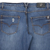 Versace Jeans - 38W UK 18 Blue Cotton