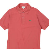 Lacoste Polo Shirt - Medium Pink Cotton