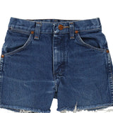 Age 11 Wrangler Denim Shorts - 22W 3L Blue Cotton
