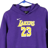 Age - 15 Nike Hoodie - XL Blue Cotton Blend