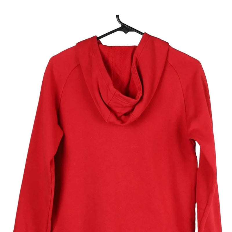Age 13-14 Adidas Hoodie - Large Red Cotton Blend