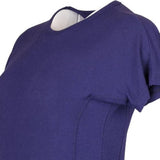 Versace T-Shirt - Medium Navy Cotton Blend