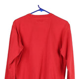 Age 13-14 Champion Sweatshirt - Large Red Cotton Blend