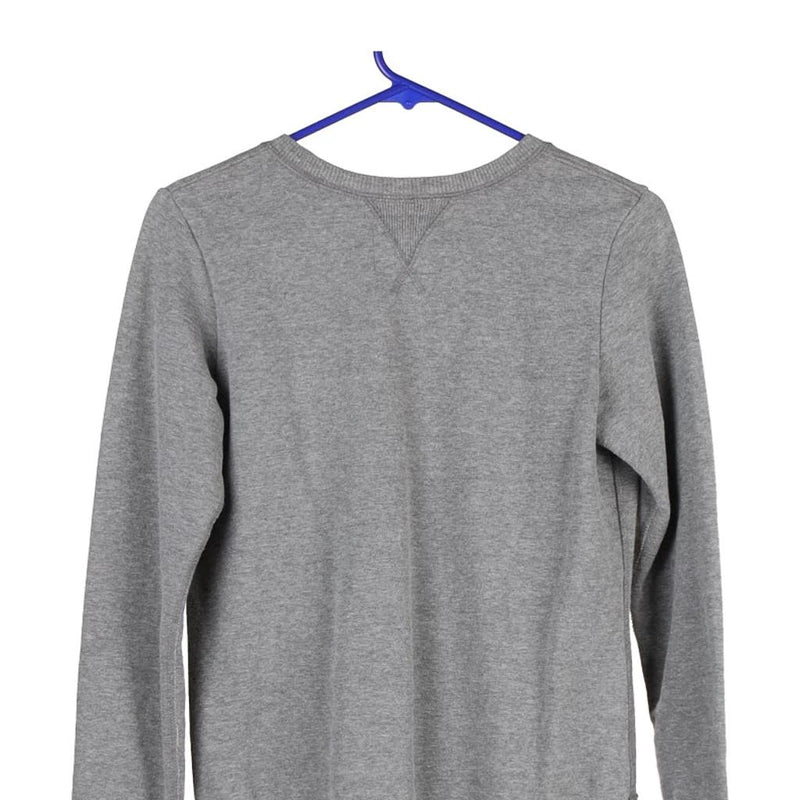 Age 15-16 Champion Sweatshirt - Small Grey Cotton Blend