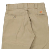 874 Dickies Trousers - 28W UK 8 Beige Cotton Blend