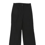 Unbranded Trousers - 30W UK 10 Black Viscose Blend