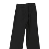 Unbranded Trousers - 30W UK 10 Black Viscose Blend