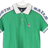 Age 14  North Sails Polo Shirt - Large Green Cotton