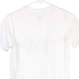Age 11-12 Lombardia Uno Puma Football T-Shirt - Medium White Polyester