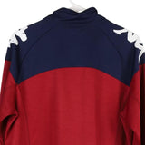 Age 14 Polisportiva lamezia Kappa Football 1/4 Zip - Medium Block Colour Polyester