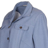 Unbranded Jacket - Large Blue Polyester Blend