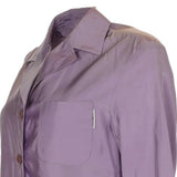 Gianfranco Ferre Jeans Shirt - Large Purple Acetate